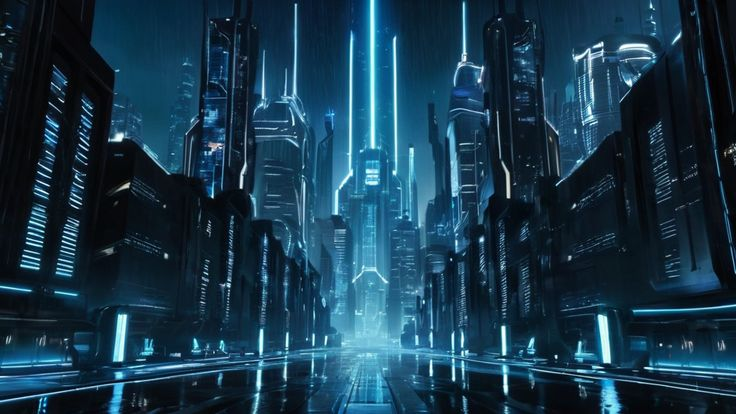 a city from tron legacy